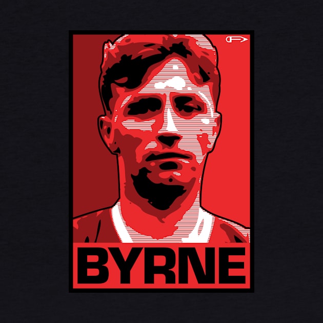 Byrne - MUFC by David Foy Art